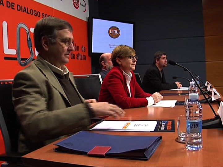 Video Eusko Jaurlaritzak LOTU martxan jarri du eraikuntzaren sektoreko lan-arriskuak prebeniteko asmoz