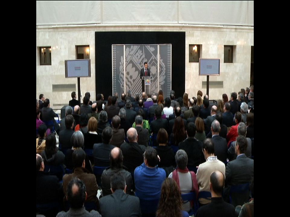 Video El Lehendakari propone un ´nuevo contrato social´ basado en la ´corresponsabilidad´ para hacer realidad la ´Euskadi de la libertad, sostenible, solidaria y competitiva´