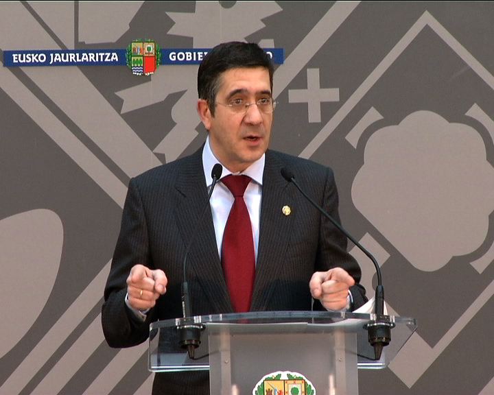 El Lehendakari propone un ´nuevo contrato social´ basado en la ´corresponsabilidad´ para hacer realidad la ´Euskadi de la libertad, sostenible, solidaria y competitiva´