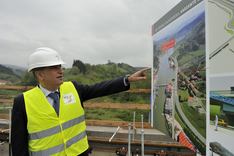 La Variante Ferroviaria de Aia-Orio de la línea Bilbao-Donostia entrará en servicio en primavera de 2011