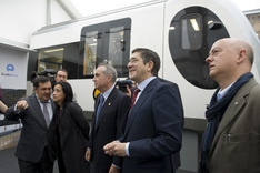 El Gobierno Vasco presenta las nuevas unidades de Euskotren