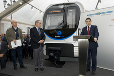 El Gobierno Vasco presenta las nuevas unidades de Euskotren