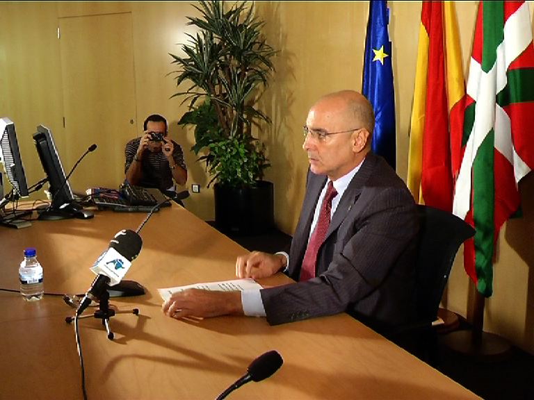 Video El Gobierno Vasco considera "absolutamente insuficiente" el comunicado de ETA