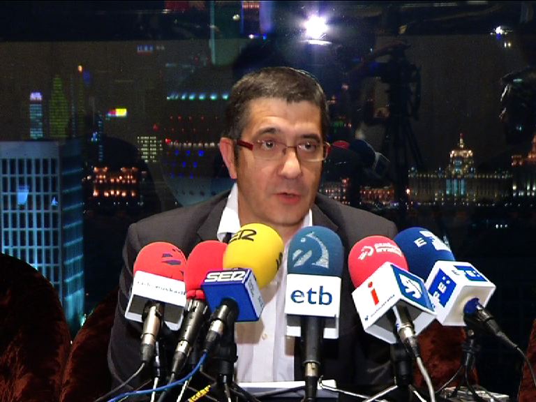 Video China:Declaraciones del Lehendakari sobre objetivos del viaje