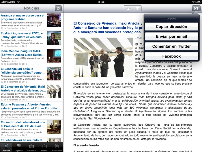 Irekia_ipad4
