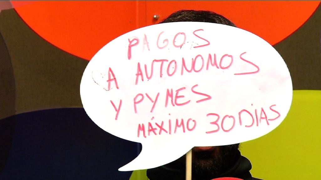  Autonomoei eta enpresa txiki eta ertainei gehienera 30 eguneko epean ordaintzea (Irekia Speaker´s Corner Bilbao) [0:06]