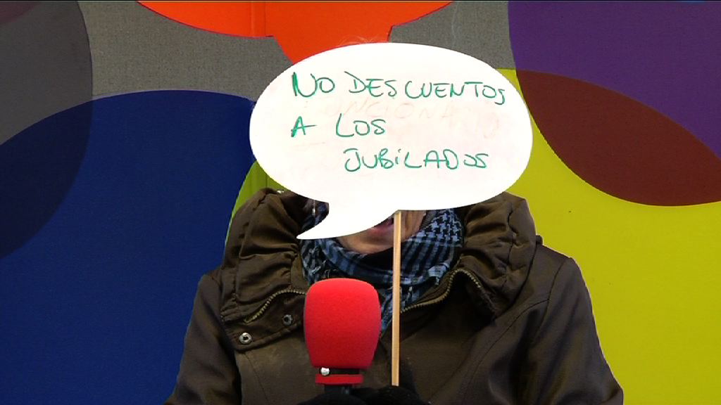 Video  Erretiratuei dirurik ez deskontatzea (Irekia Speaker´s Corner Vitoria-Gasteiz)