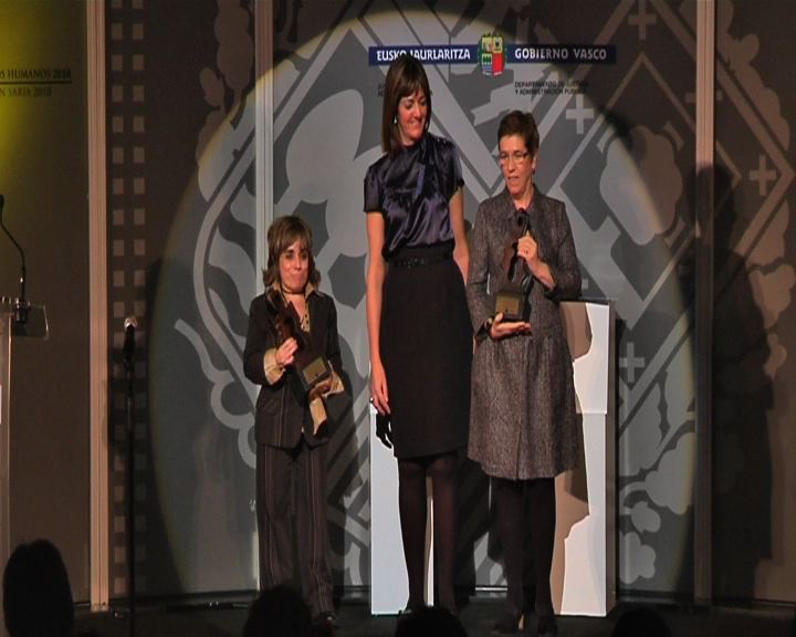 Video Los premios René Cassin se convierten en un "acto de justicia" con las víctimas del franquismo