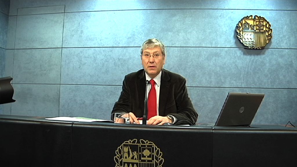Video Mejora el clima social, caen a sus cotas más bajas la percepción del terrorismo y de los problemas politicos del Euskadi y el Gobierno Vasco obtiene una buena aprobación en sus tareas de gestión