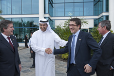 El Lehendakari se reúne con Khaldoon Khalifa Al Mubarak, responsable de MUBADALA