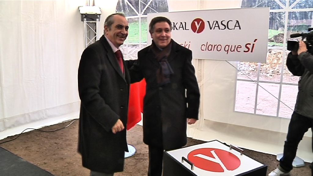 Video Comienza la construcción del túnel más largo de la "Y" vasca