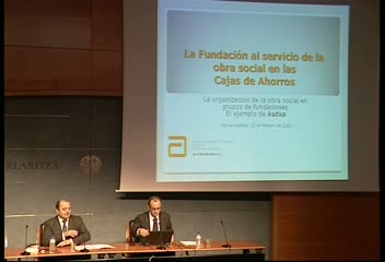 Video Javier Aldazabal protagoniza la tercera jornada del Curso de Fundaciones