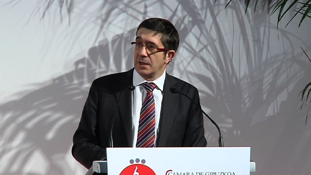 Intervención del Lehendakari en los XIX Premios de la Cámara de Comercio de Gipuzkoa  [12:05]