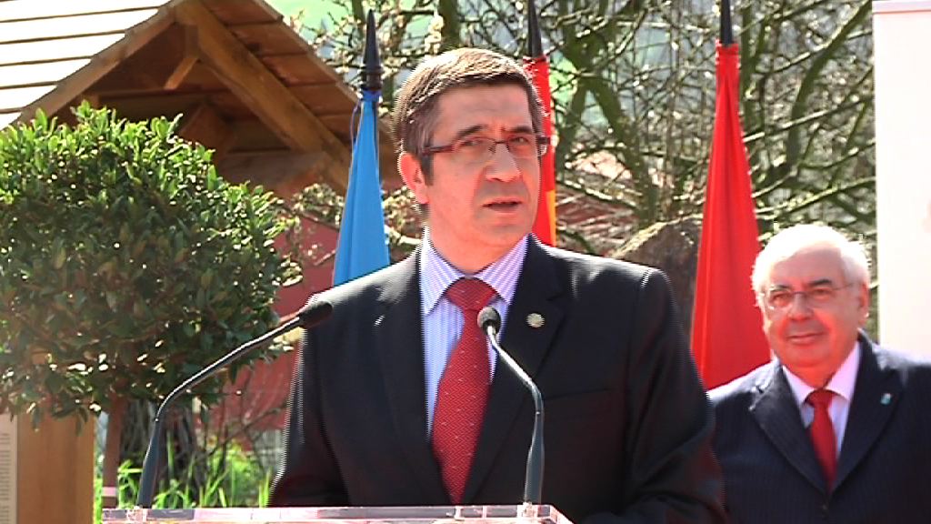 Video Intervención del Lehendakari en el Premio  a las Libertades "Rafael del Riego"