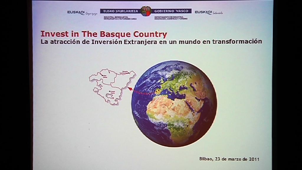 Video  "Invest in the Basque Country" esparru berriaren aurkezpena
