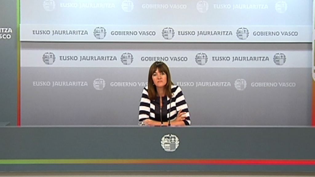 Eusko Jaurlaritzaren bozeramaile Idoia Mendiaren prentsaurrekoa Gobernu Kontseiluaren ondoren [28:57]