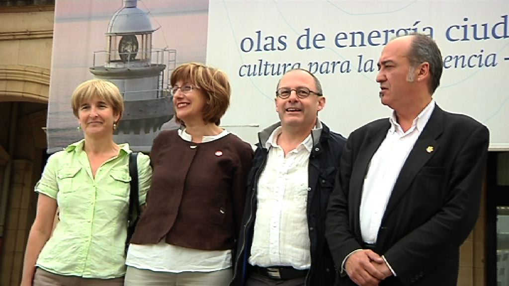 Video Las instituciones vascas se unen en defensa de Donostia como Capital Europea de la Cultura 2016