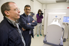 El Lehendakari inaugura la nueva instalación de Imagen Molecular de CIC biomaGUNE para la investigación biomédica