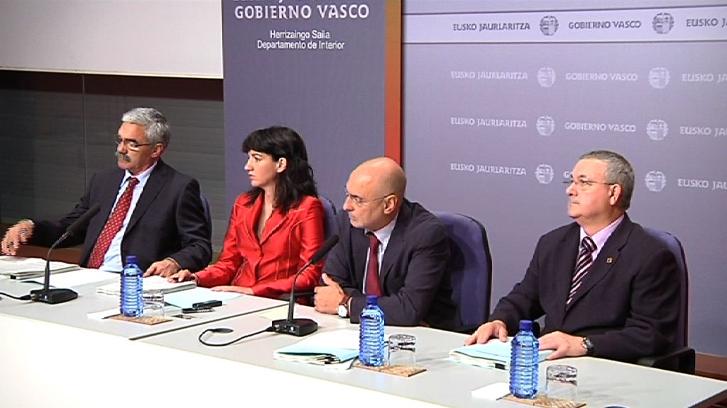 Video Interior alcanza con Erne, Esan y Euspel un acuerdo que impulsará una Ertzaintza más formada, con menos absentismo y más eficaz