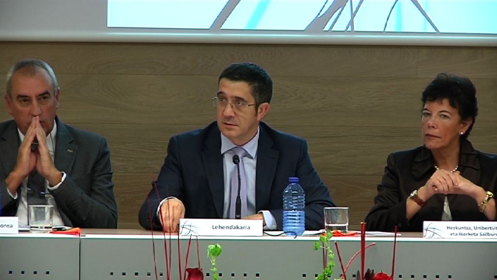 Video Intervención del Lehendakari en la apertura del curso en la Universidad de Mondragón