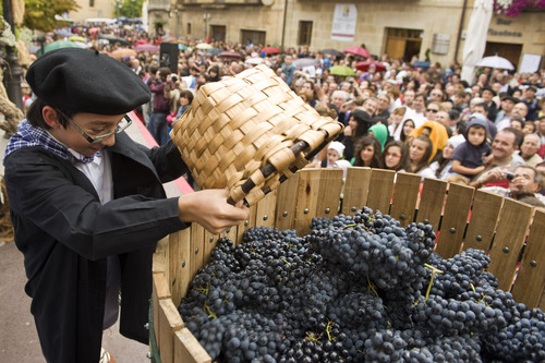 El Lehendakari participa en la Fiesta de la Vendimia