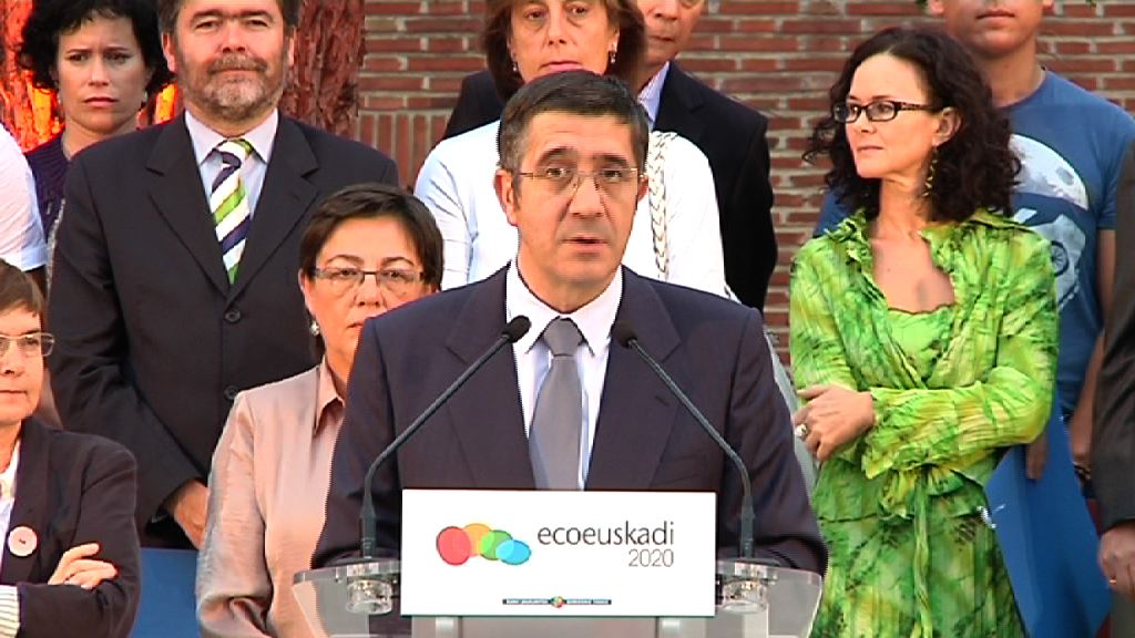EcoEuskadi 2020 topaketan Lehendakariaren interbentzioa [8:34]