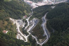 Los coordinadores de la UE del Proyecto Ferroviario Eje Atlántico visitan las obras de la Y vasca en Gipuzkoa