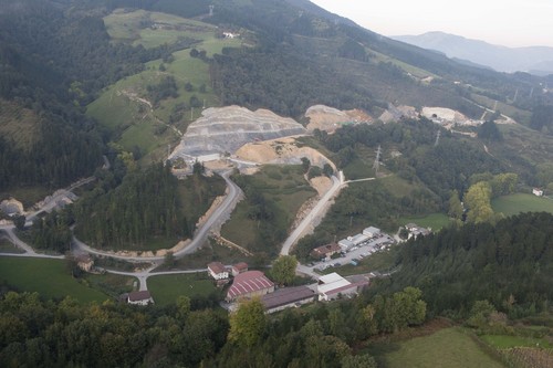 Los coordinadores de la UE del Proyecto Ferroviario Eje Atlántico visitan las obras de la Y vasca en Gipuzkoa