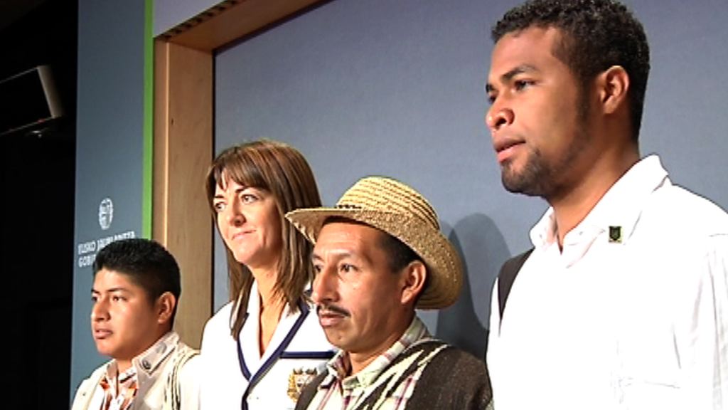 Video El Gobierno Vasco acoge a tres amenazados en un programa de protección temporal de defensores y defensoras de derechos humanos