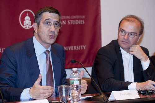 El Lehendakari expone la política intercluster vasca en la Universidad de Harvard 