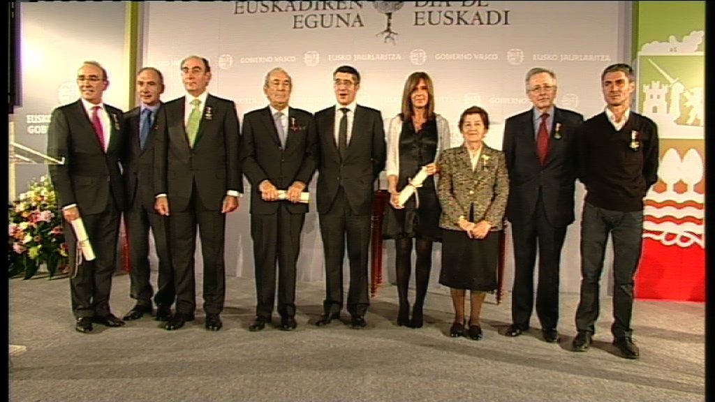 Video Euskadiren eguneko ospakizuna