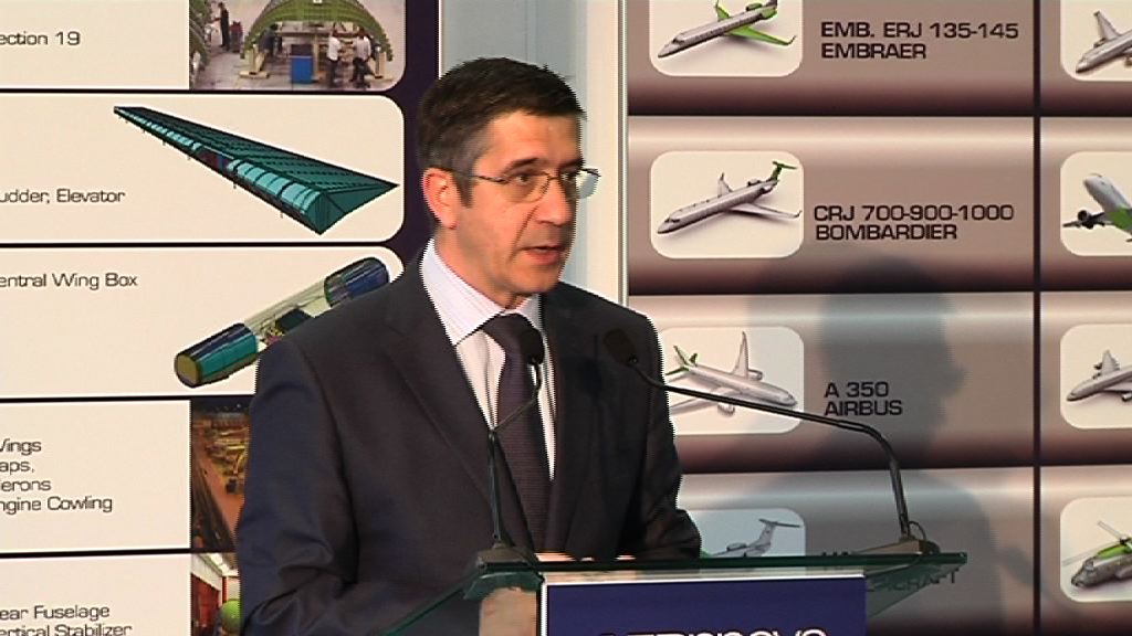 Intevención del Lehendakari en la inauguración de la ampliación de Aernnova en Berantevilla [8:13]