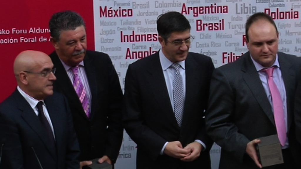 Video La internacionalización es "obligada" para salir de la crisis, según el Lehendakari
