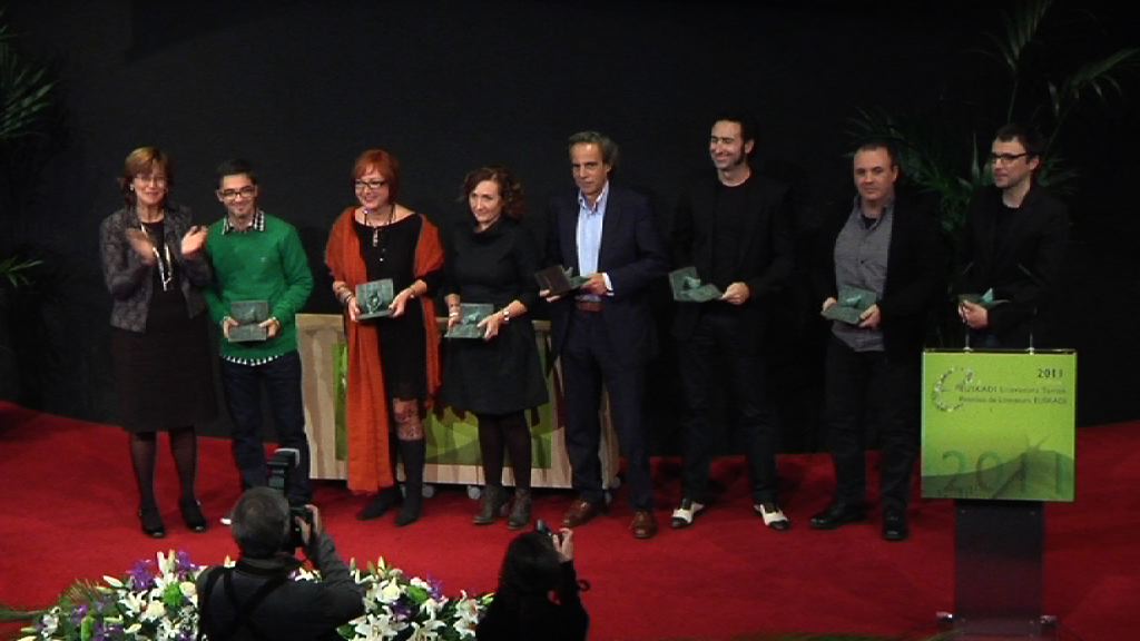 Video 2011ko Euskadi Literatura Sariak