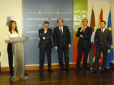 La Delegación del Gobierno Vasco en Madrid recibe a Ministros y altos cargos vascos que han formado parte del Gobierno saliente