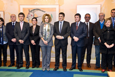 Reunión entre el Lehendakari y Eudel