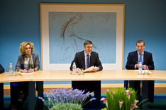 Reunión entre el Lehendakari y Eudel