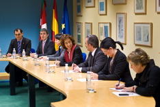 Reunión entre el Lehendakari y Eudel