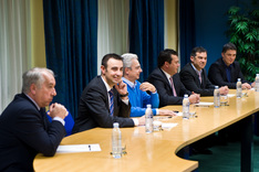 Reunión entre el Lehendakari y Eudel