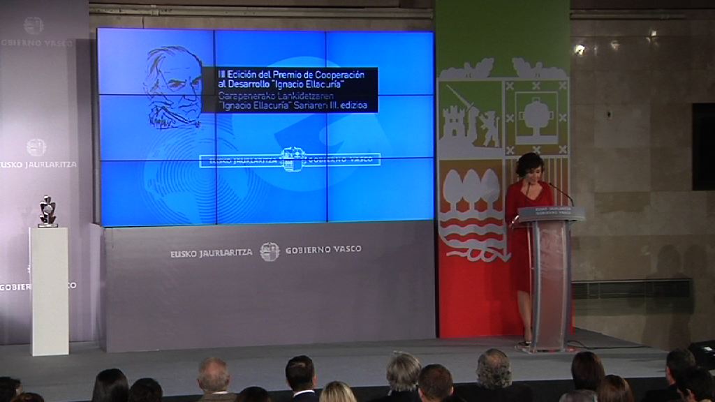 Video Banca Éticaren FIARE proiektuak «Ignacio Ellacuría» saria jaso du