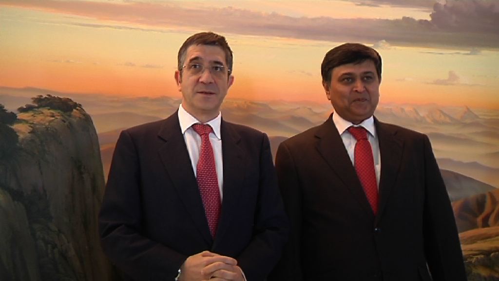 Video El Lehendakari encabezará una misión comercial a La India en marzo