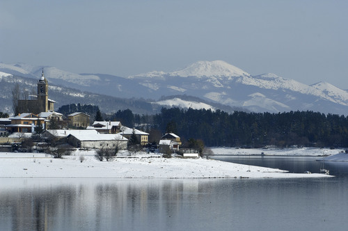 El frío y la nieve se instalan en Euskadi