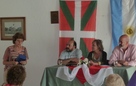 Elvira Cortajarena Ordezkaria Tandilgo eta Coronel Vidalgo euskal etxeetan egon da