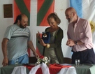 Elvira Cortajarena Ordezkaria Tandilgo eta Coronel Vidalgo euskal etxeetan egon da