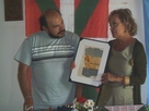 Elvira Cortajarena Ordezkaria Tandilgo eta Coronel Vidalgo euskal etxeetan egon da