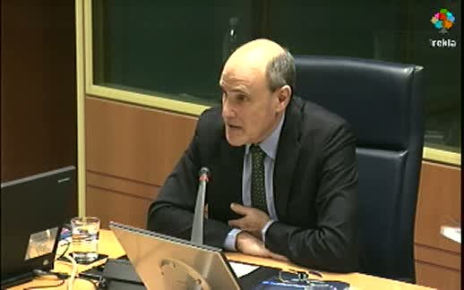 Video Comparecencia: Consejero de Sanidad y Consumo (8-02-2012)