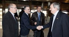 Reunión y rueda de prensa del Consejo Vasco de Finanzas
