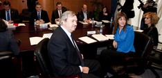 Reunión y rueda de prensa del Consejo Vasco de Finanzas