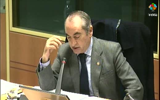 Video Comparecencia: Consejero de Vivienda, Obras Públicas y Transportes. (22-02-2012)