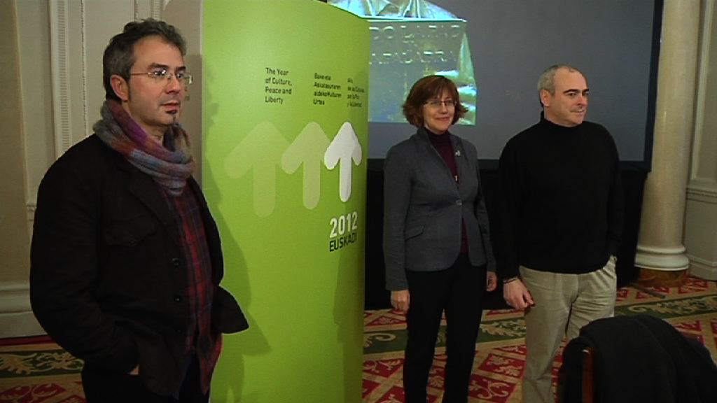 Video La Fundación 2012 Fundazioa presenta las líneas generales de los primeros eventos de  "2012 Euskadi, año de las culturas por la Paz y la Libertad"